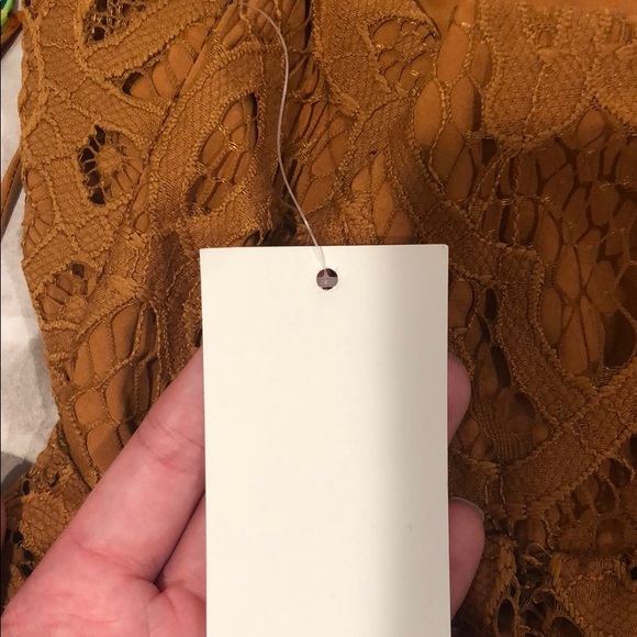 Tobi “Promise Copper Lace Romper” - Picture 5 of 9